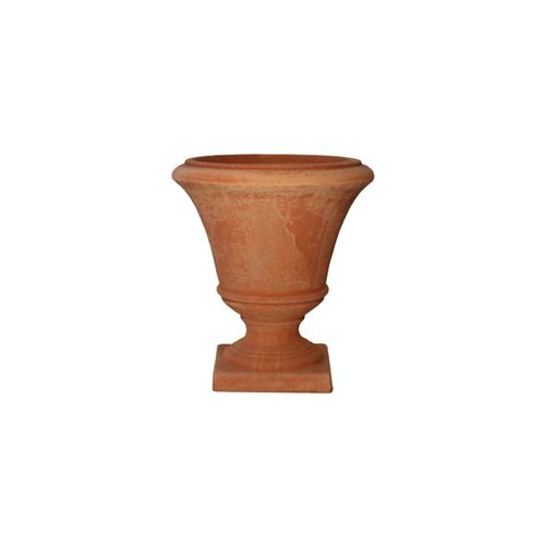 Pot de jardin en terracotta - Calice Liscio Impruneta - cestenoli srl - rond / résidentiel