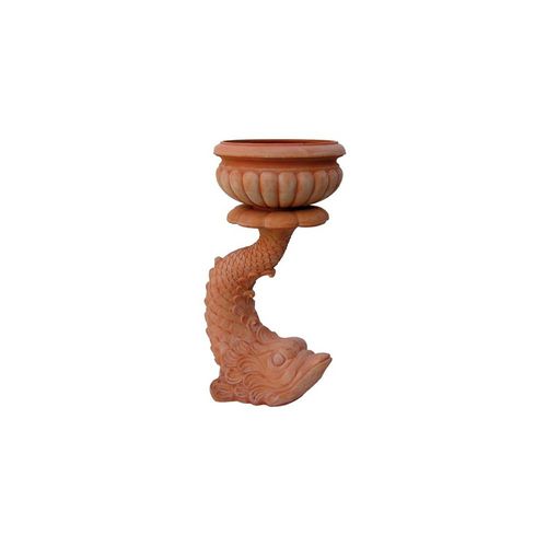 Cache-pot en terracotta - Pesce  - cestenoli srl