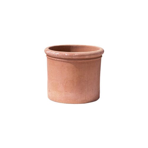 Pot de jardin en terracotta - Liscio Impruneta - cestenoli srl - cylindrique