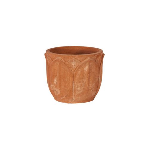 Pot de fleur en terracotta - Fiore di Loto - cestenoli srl - à poser / rond / résidentiel