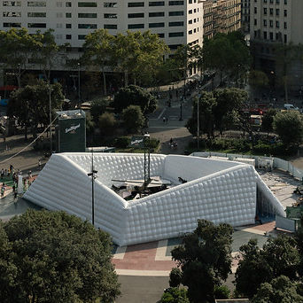 Structure gonflable pour le secteur événementiel - Nube 8  - ESPACIO LA NUBE