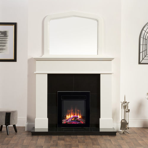 Insert de cheminée électrique - 400 & 400 Slim - Heat Design - en acier / en inox / contemporain