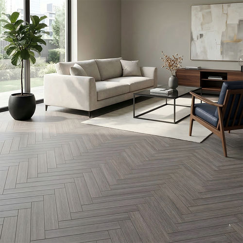 Parquet massif - DF-R1184 - Dief Flooring - point de Hongrie / laqué / brossé