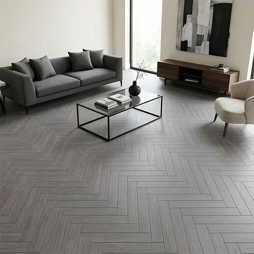 Parquet massif - DF-R1172 - Dief Flooring - point de Hongrie / laqué / brossé
