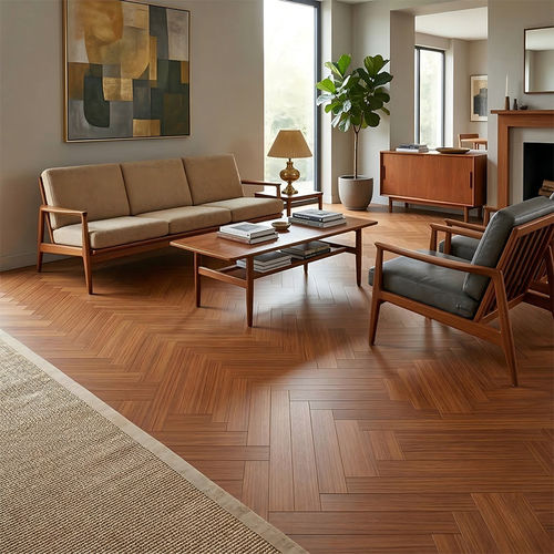 Parquet massif - DF-R1662 - Dief Flooring - point de Hongrie / laqué / brossé