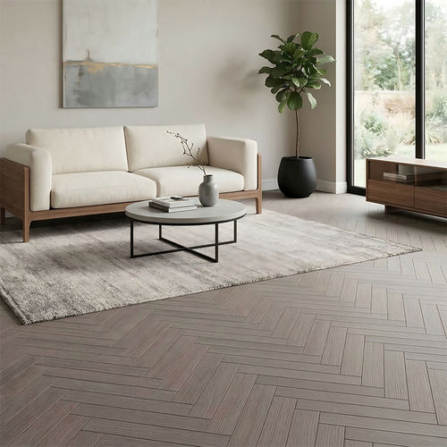 Parquet massif - DF-R1177 - Dief Flooring - point de Hongrie / laqué / brossé
