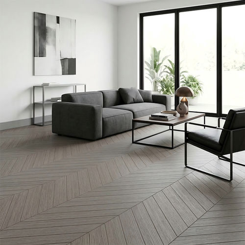 Parquet massif - DF-Y1173 - Dief Flooring - point de Hongrie / laqué / brossé