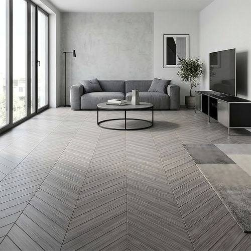 Parquet massif - DF-Y1710 - Dief Flooring - point de Hongrie / laqué / brossé
