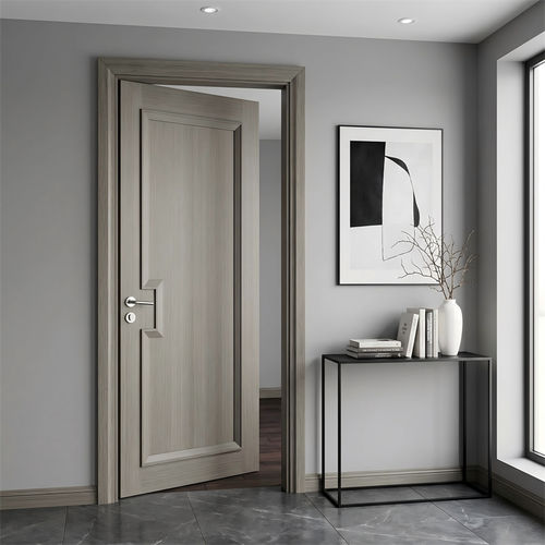 Porte d'intérieur - DFD-EV-07 - Dief Flooring - en placage de bois / battante / contemporaine