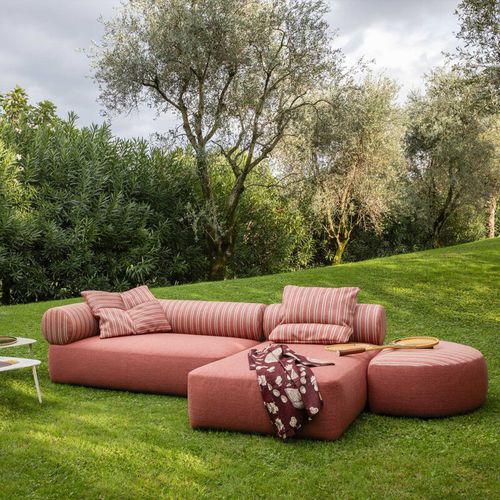 Canapé modulable - Lob - WOW ITALY - d'angle / contemporain / d'extérieur