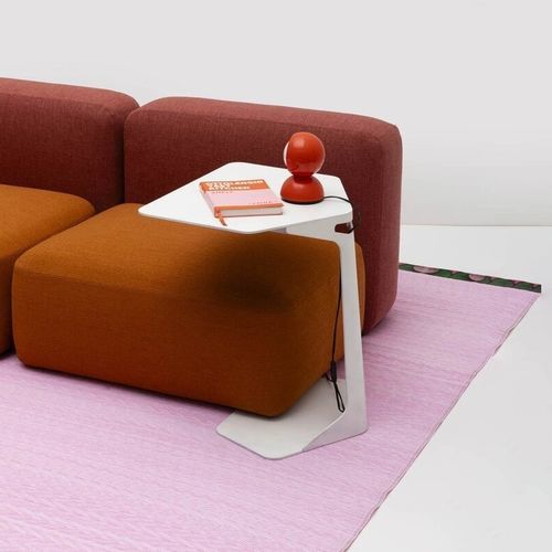 Table d'appoint contemporaine - Padel - WOW ITALY - en aluminium / avec piètement en aluminium / résidentielle