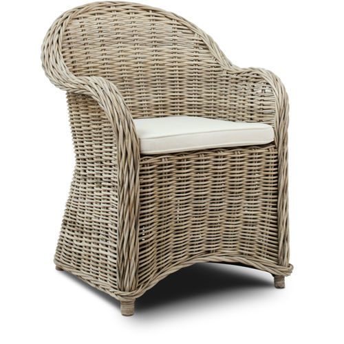 Chaise contemporaine - 920072-GRE - BAMBO BLAU - d'intérieur / d'extérieur / en tissu