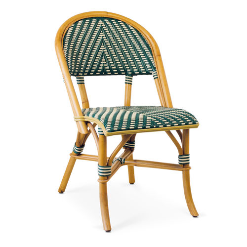 Chaise contemporaine - 920502-VER - BAMBO BLAU - d'intérieur / d'extérieur / en fibres synthétiques