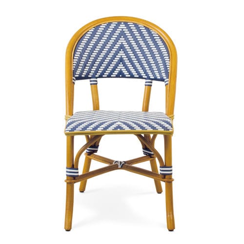 Chaise contemporaine - 920502-AZU - BAMBO BLAU - d'intérieur / d'extérieur / en fibres synthétiques