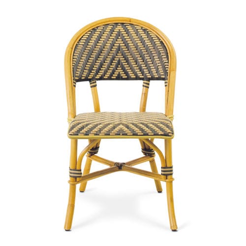 Chaise contemporaine - 920502-CAF - BAMBO BLAU - d'intérieur / d'extérieur / en fibres synthétiques