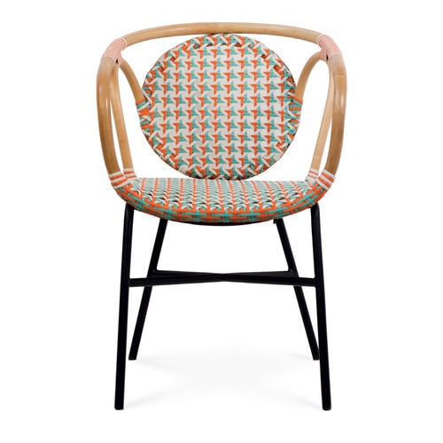 Chaise contemporaine - 114015 - BAMBO BLAU - d'intérieur / d'extérieur / en rotin