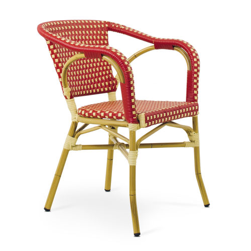 Chaise contemporaine - 950900-ROJ - BAMBO BLAU - d'intérieur / d'extérieur / en fibres synthétiques