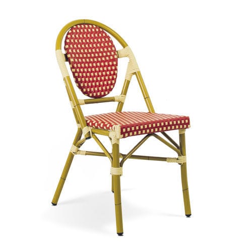 Chaise contemporaine - 950905-ROJ - BAMBO BLAU - d'intérieur / d'extérieur / en fibres synthétiques
