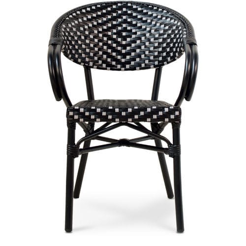 Chaise contemporaine - 950939-NEG - BAMBO BLAU - d'intérieur / d'extérieur / en fibres synthétiques