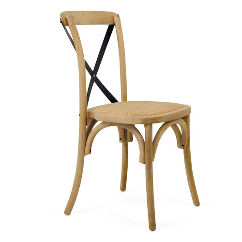 Chaise contemporaine - 950540-PAT - BAMBO BLAU - d'intérieur / d'extérieur / en rotin