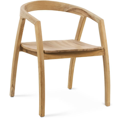 Chaise contemporaine - 116005 - BAMBO BLAU - d'intérieur / d'extérieur / en teck