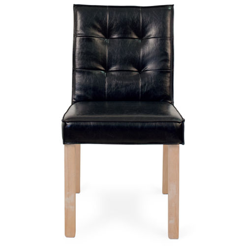Chaise chesterfield - 911555-NEG - BAMBO BLAU - d'intérieur / d'extérieur / en cuir