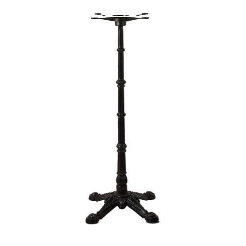 Pied de table en fonte - 950923-NEG - BAMBO BLAU - contemporain / pour table mange-debout / 4 branches