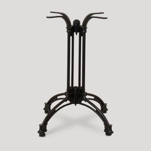 Pied de table en aluminium - 950921-NEG - BAMBO BLAU - contemporain / 4 branches / contract