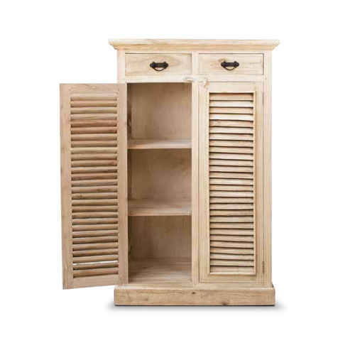 Armoire contemporaine - 933065 - BAMBO BLAU - en bois / à portes battantes