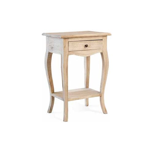 Table de chevet contemporaine - 933011 - BAMBO BLAU - en bois / avec piètement en bois / rectangulaire