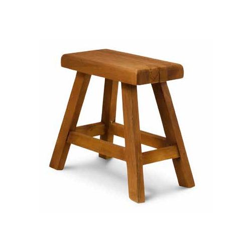 Tabouret contemporain - 933001 - BAMBO BLAU - en bois / avec piètement en bois / recyclé