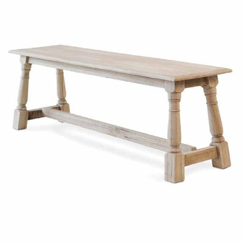 Banc contemporain - 933077 - BAMBO BLAU - en bois / sans dossier / sans accoudoirs