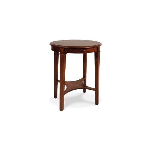 Table d'appoint classique - 930210-BAS - BAMBO BLAU - en bois / avec piètement en bois / ronde