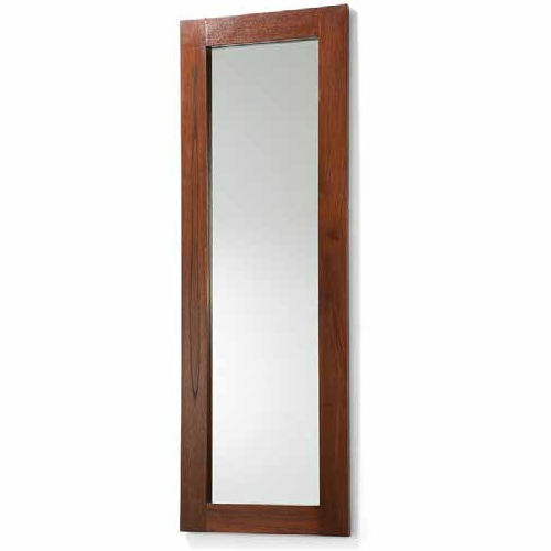 Miroir mural - 930041/175-BAS - BAMBO BLAU - classique / rectangulaire / en bois
