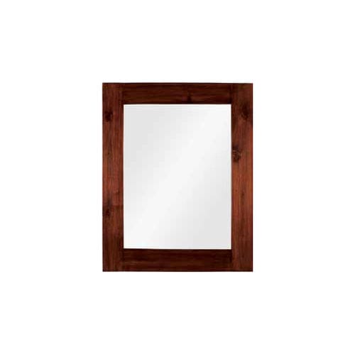 Miroir mural - 930040/100-BAS - BAMBO BLAU - classique / rectangulaire / en bois