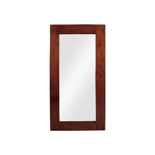 Miroir mural - 930040/135-BAS - BAMBO BLAU - classique / rectangulaire / en bois