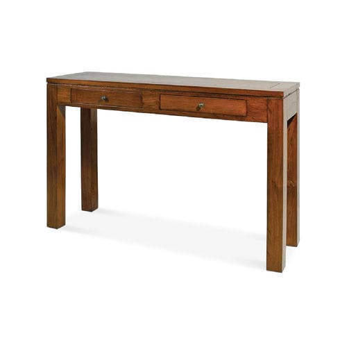 Console classique - 930088-BAS - BAMBO BLAU - en bois / avec piètement en bois / rectangulaire