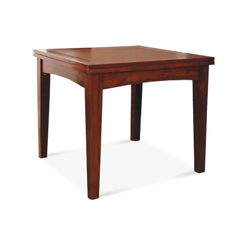 Table contemporaine - 940800-BAS - BAMBO BLAU - en bois / avec piètement en bois / carrée