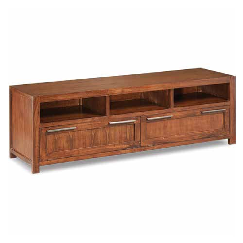 Buffet contemporain - 930201-BAS - BAMBO BLAU - en bois / avec étagère / avec tiroirs