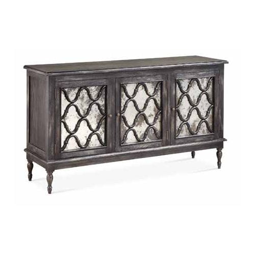 Buffet classique - 940970-NEG - BAMBO BLAU - en bois / à portes battantes / 4 pieds