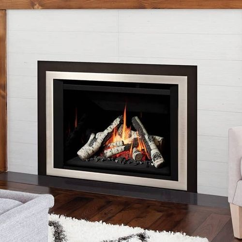 Insert de cheminée propane - G4 - Valor Fireplaces - à gaz naturel / contemporain / télécommandé