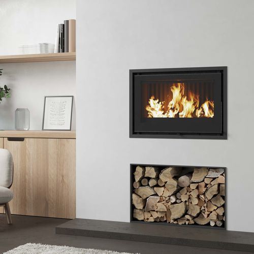 Insert de cheminée à bois - VISTA700I - Dovre - en fonte / en métal / à convection naturelle