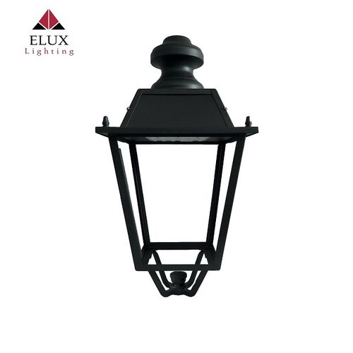 Lanterne urbaine aluminium - Lanterna storica Prato 354 - Elux srl - en acier / à LED / carrée
