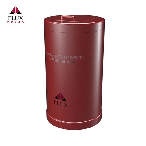Poubelle publique - RUP PILE 626 - Elux srl - de tri sélectif / pour les batteries / autoportante