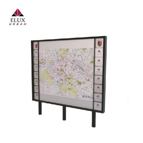 Panneau publicitaire sur pied - FIUGGI 153 - Elux srl