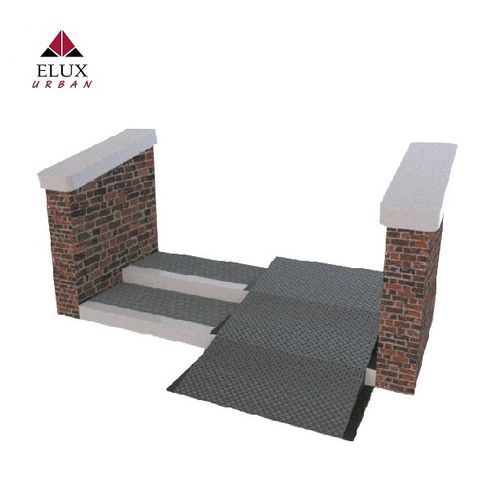 Rampe d'accès en aluminium - Rampa di accesso 545H - Elux srl - en acier inoxydable / en acier galvanisé / en acier à revêtement par poudre