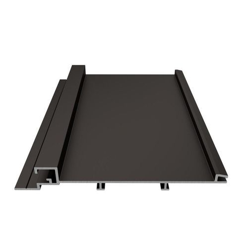 Tôle métallique nervurée - JULIETA - Alu-Stock SA - en aluminium / anodisé / lisse