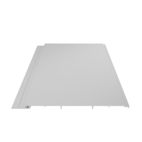 Tôle métallique nervurée - ELISSO - Alu-Stock SA - en aluminium / anodisé / grise