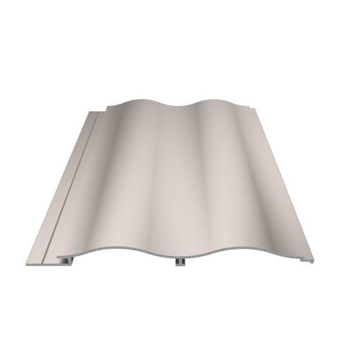 Tôle métallique ondulée - OC&Eacute;ANO PAC&Iacute;FICO - Alu-Stock SA - en aluminium / 3D / anodisé