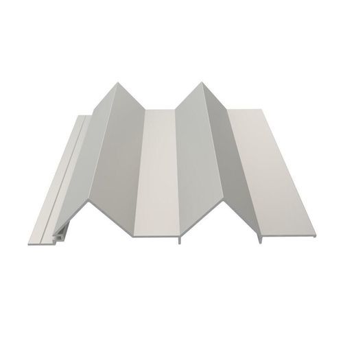 Tôle métallique nervurée - SIERRA DE ARALAR - Alu-Stock SA - en aluminium / 3D / aspect tuile